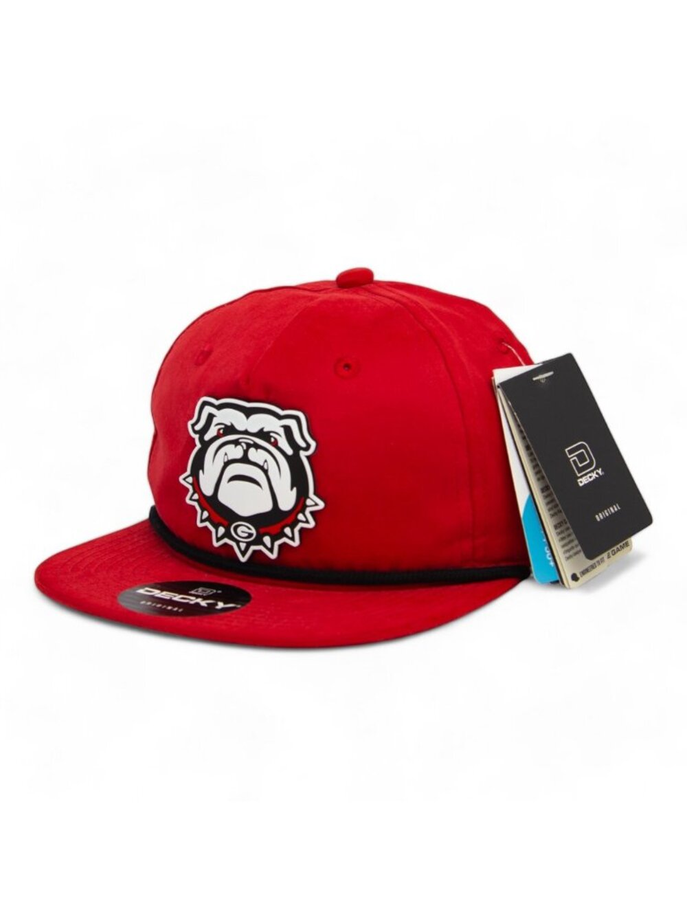 Georgia Bulldogs UGA 3D Classic Rope Hat- Red/ Black